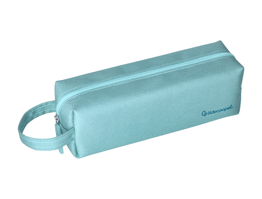 Estuche portatodo liderpapel classic rectangular con asa 210x70mm